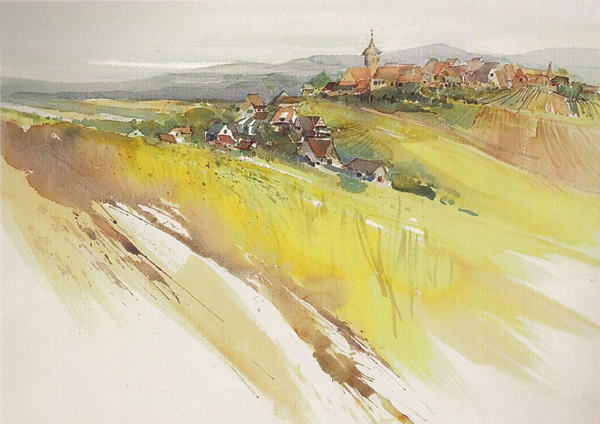 Zellemberg - Alsace 50x70